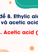 Bài 24. Acetic acid (Tiết 1)